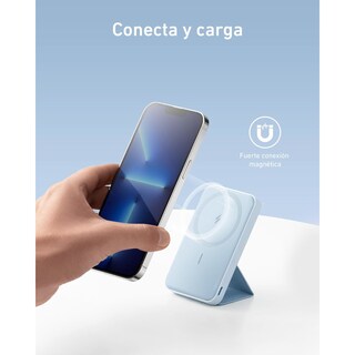 Foto 2 | Cargador Batería Portátil Anker 622 5000mah Magnético Azul