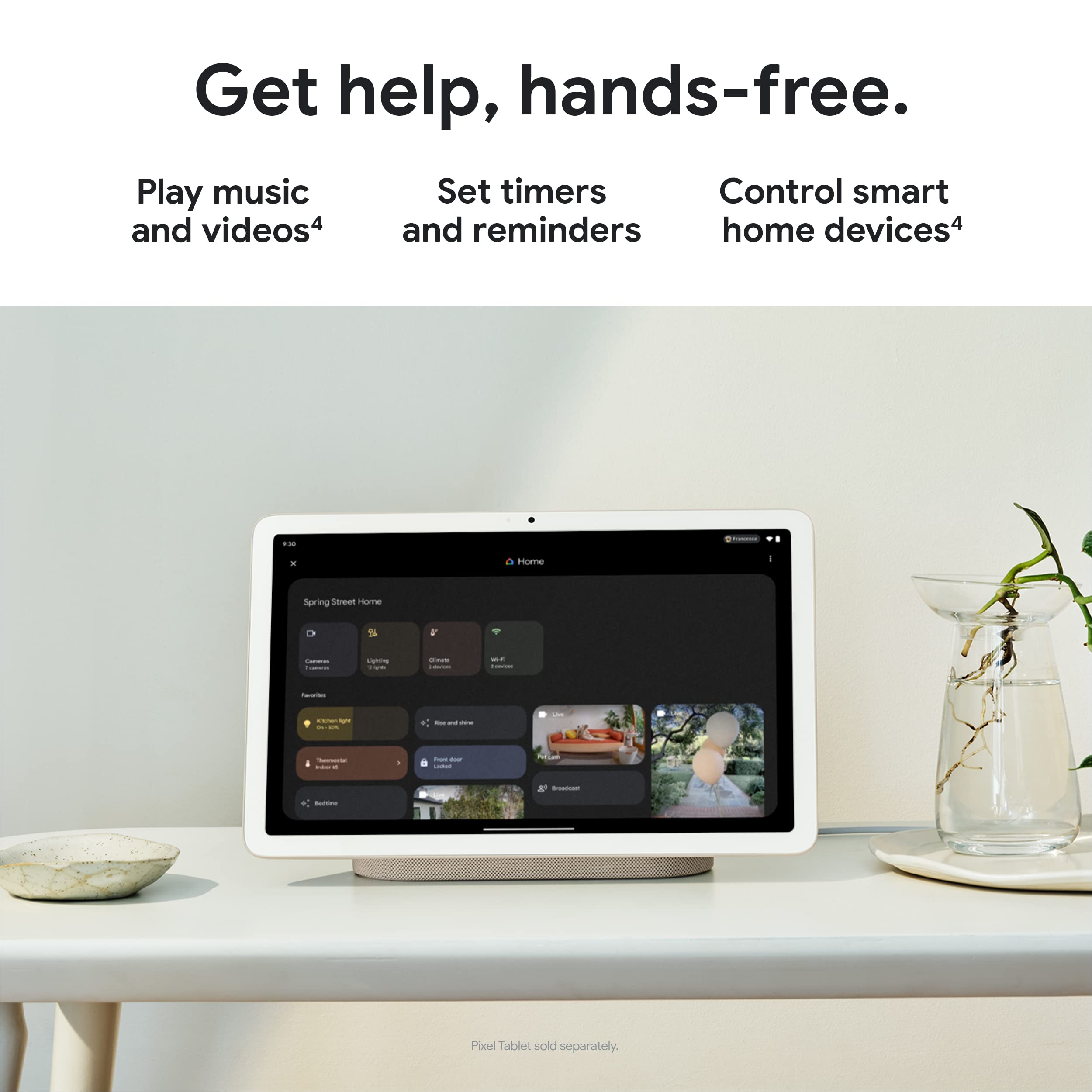 Foto 4 | Base De Carga Para Altavoz Google Pixel Tablet - Porcelana - Venta Internacional.