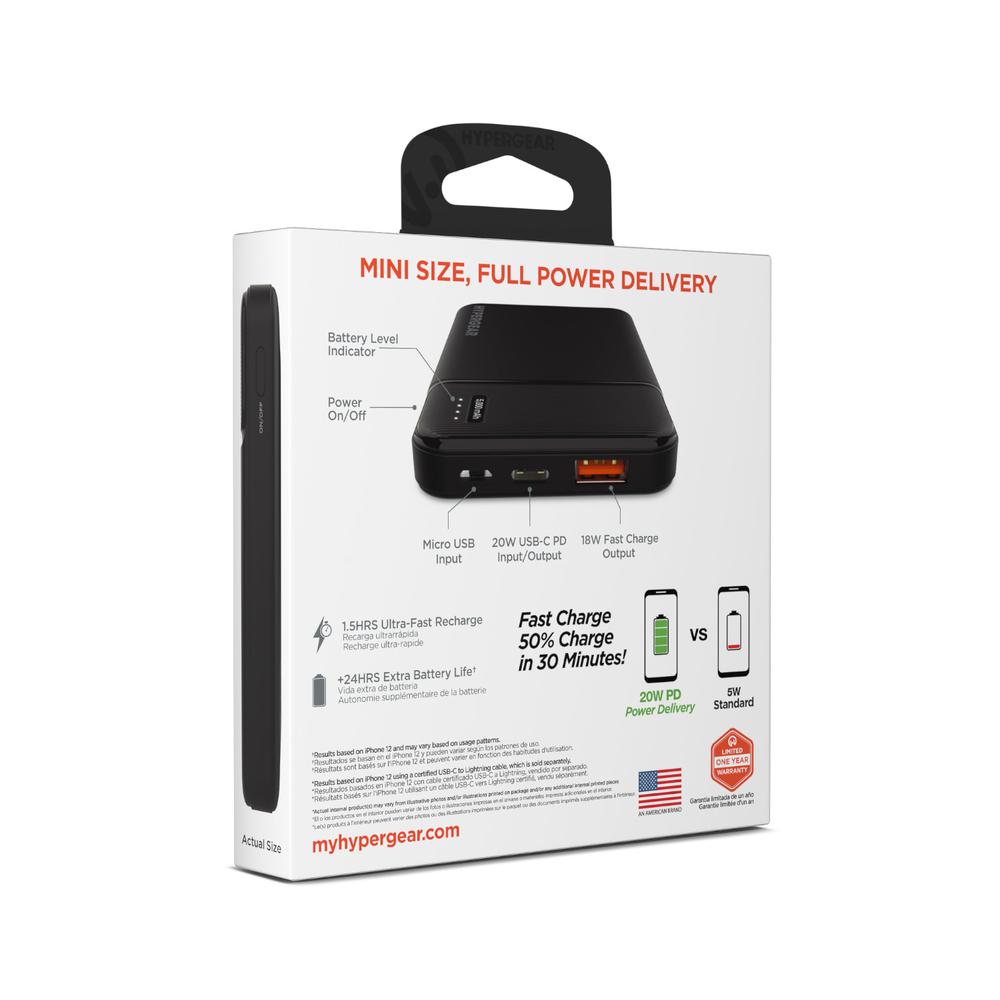 Foto 4 pulgar | Powerbank De 5000mah Tipo C 20w Con Carga Rápida Hypergear