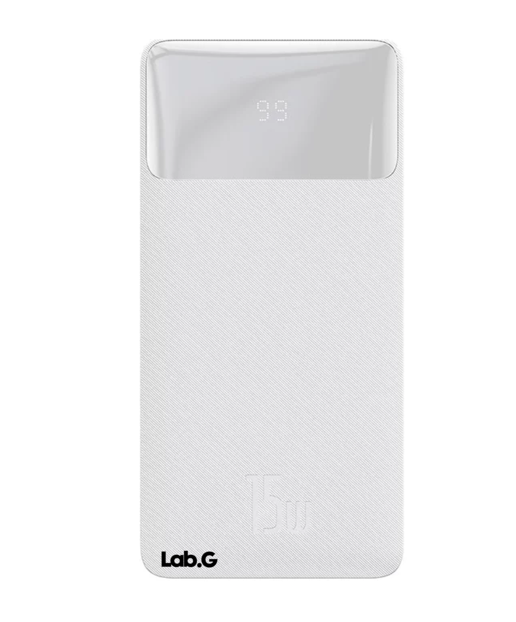 Foto 3 pulgar | Cargador 15w Usb / Tipo-c / Lightning Portátil Con Cable Carga Rápida Blanco