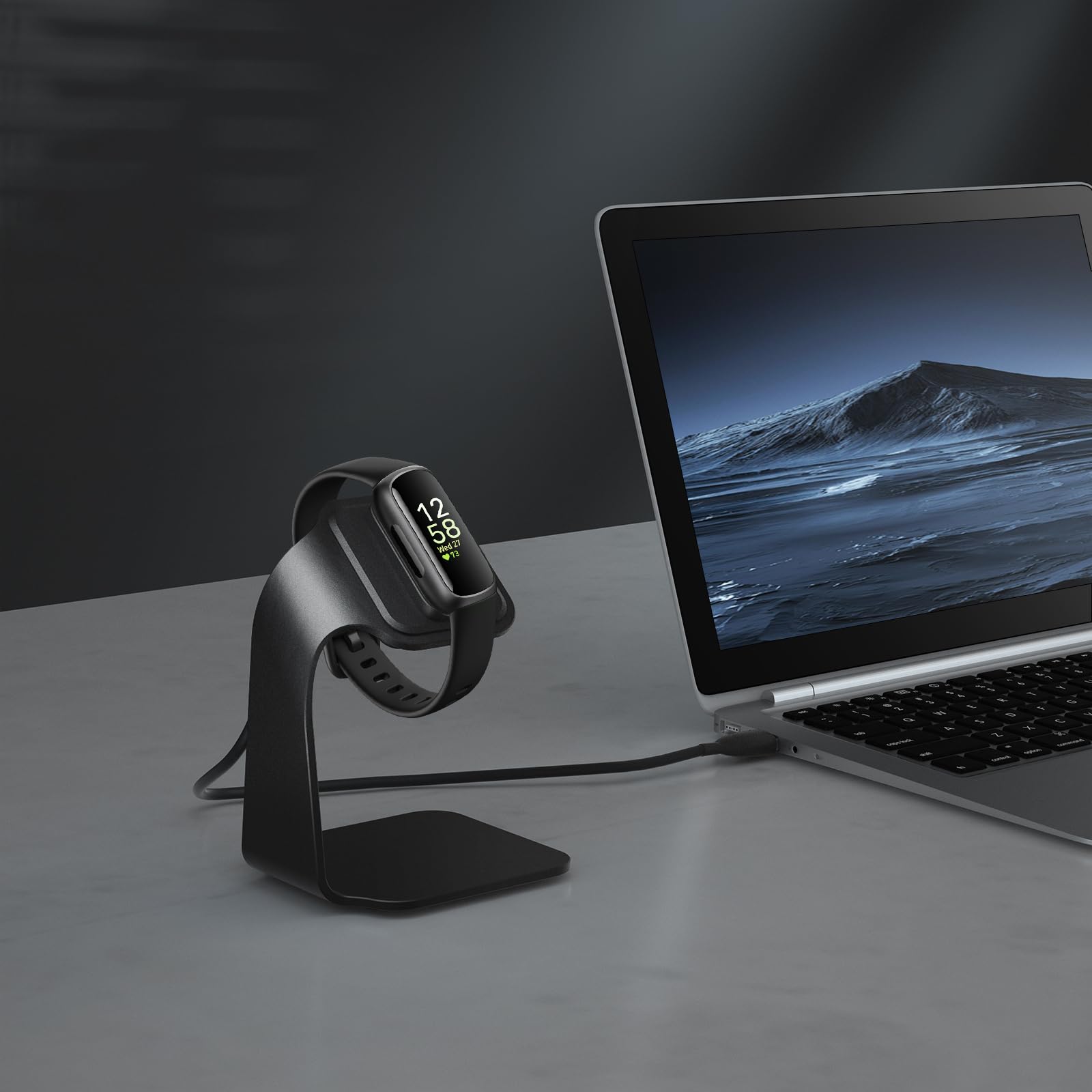 Foto 6 pulgar | Base de Carga Nanw Compatible con Fitbit Inspire 3 Negra - Venta Internacional