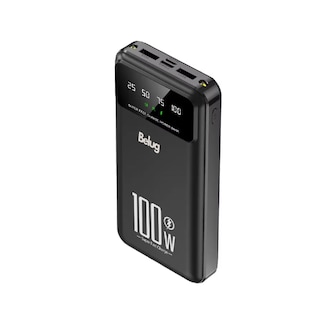 Foto 2 | Power Bank Belug 20000mah Batería Externa 20w Carga Rapida Negra