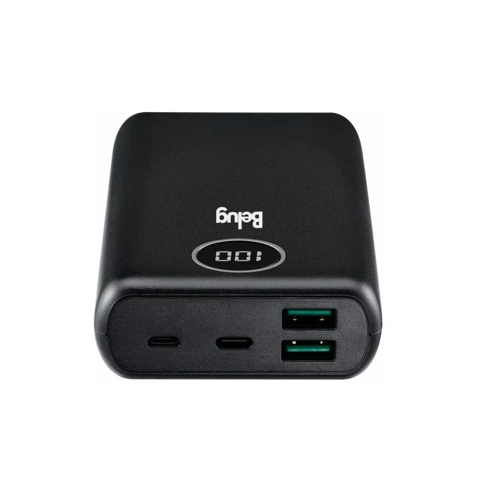 Foto 2 | Power Bank 20000mah P20000qcd Batería Portátil Tipo C, Belug  Negro