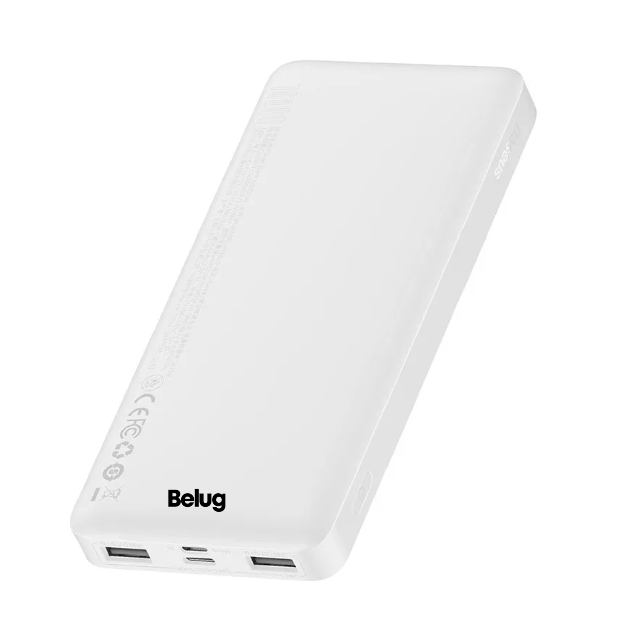 Foto 4 pulgar | Cargador 15w Usb / Tipo-c / Lightning Portátil Con Cable Carga Rápida, Belug Blanco