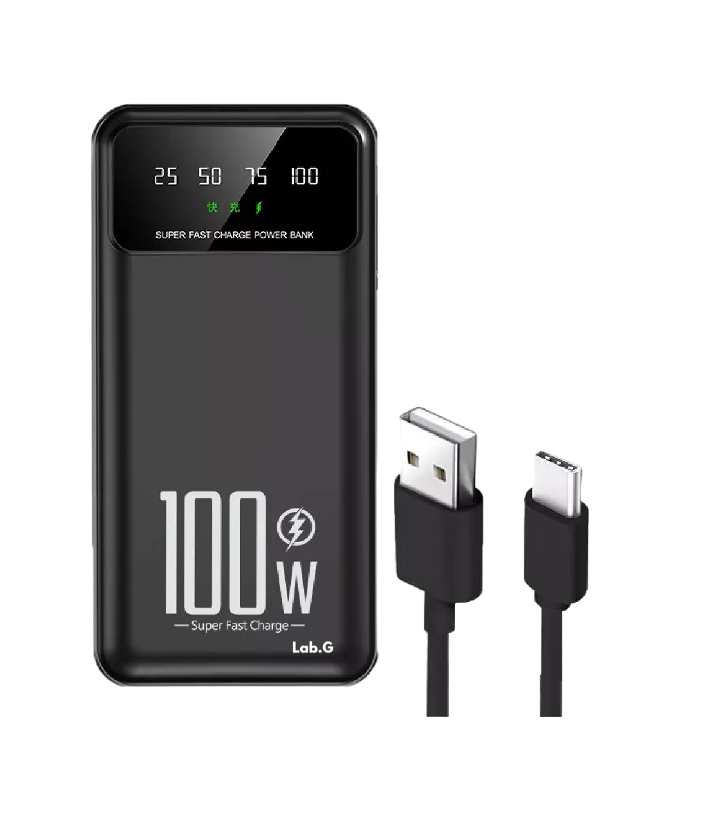 Foto 2 pulgar | Power Bank Kj-k70 20000mah Batería Externa 20w Carga Rapida Negra
