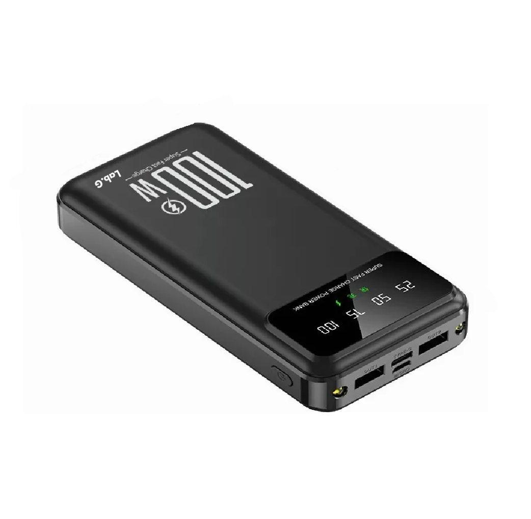 Foto 4 pulgar | Power Bank Kj-k70 20000mah Batería Externa 20w Carga Rapida Negra