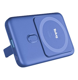 Foto 1 | Power Bank Inalámbrico Magnético Belug 10000mah Azul