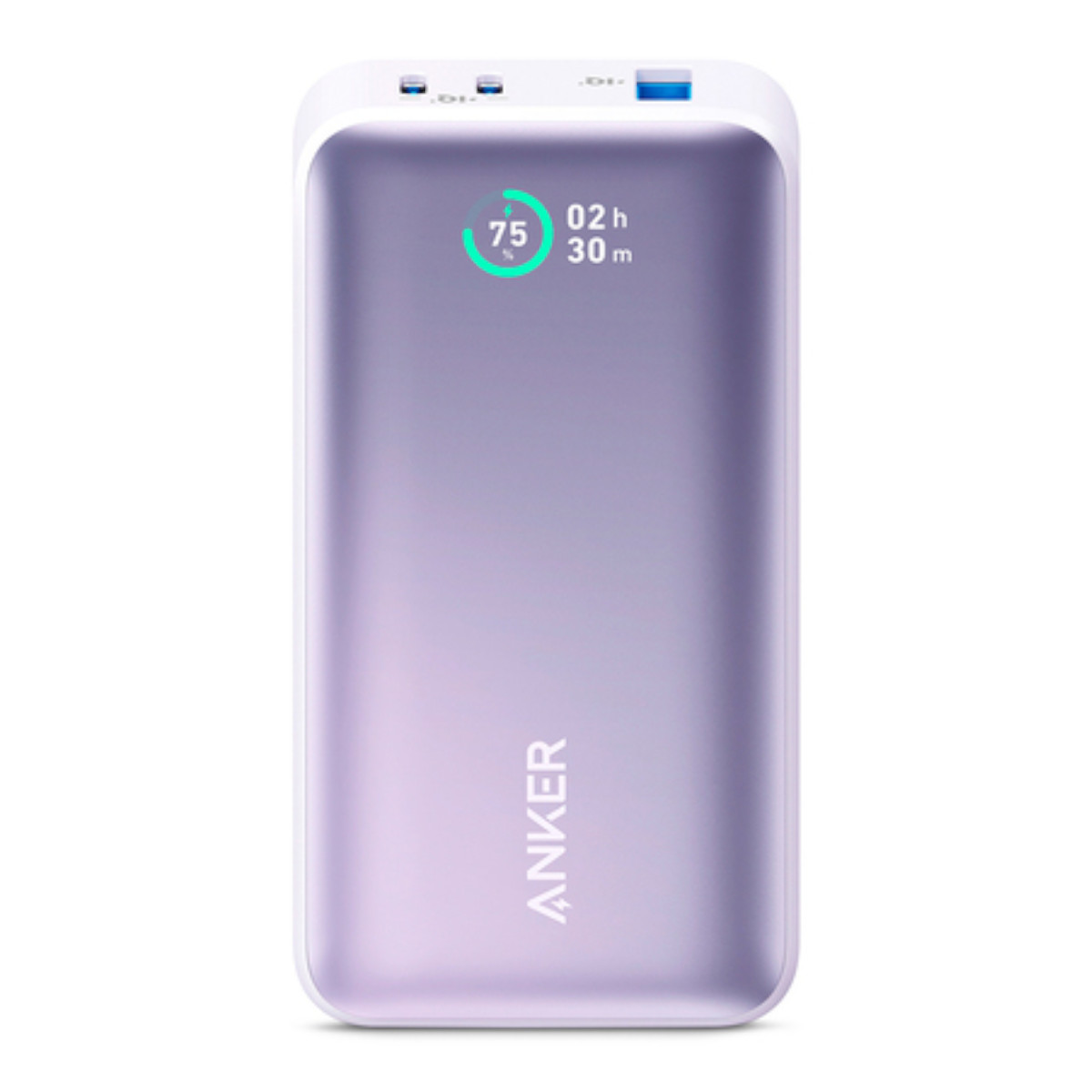 Foto 2 pulgar | Power Bank Anker 533 10,000mah 30w Pd Violeta Usb Dúo