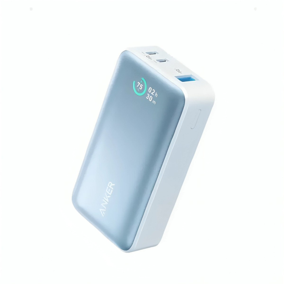 Foto 3 pulgar | Power Bank Anker 533 10,000mah 30w Pd Azul Usb Dúo