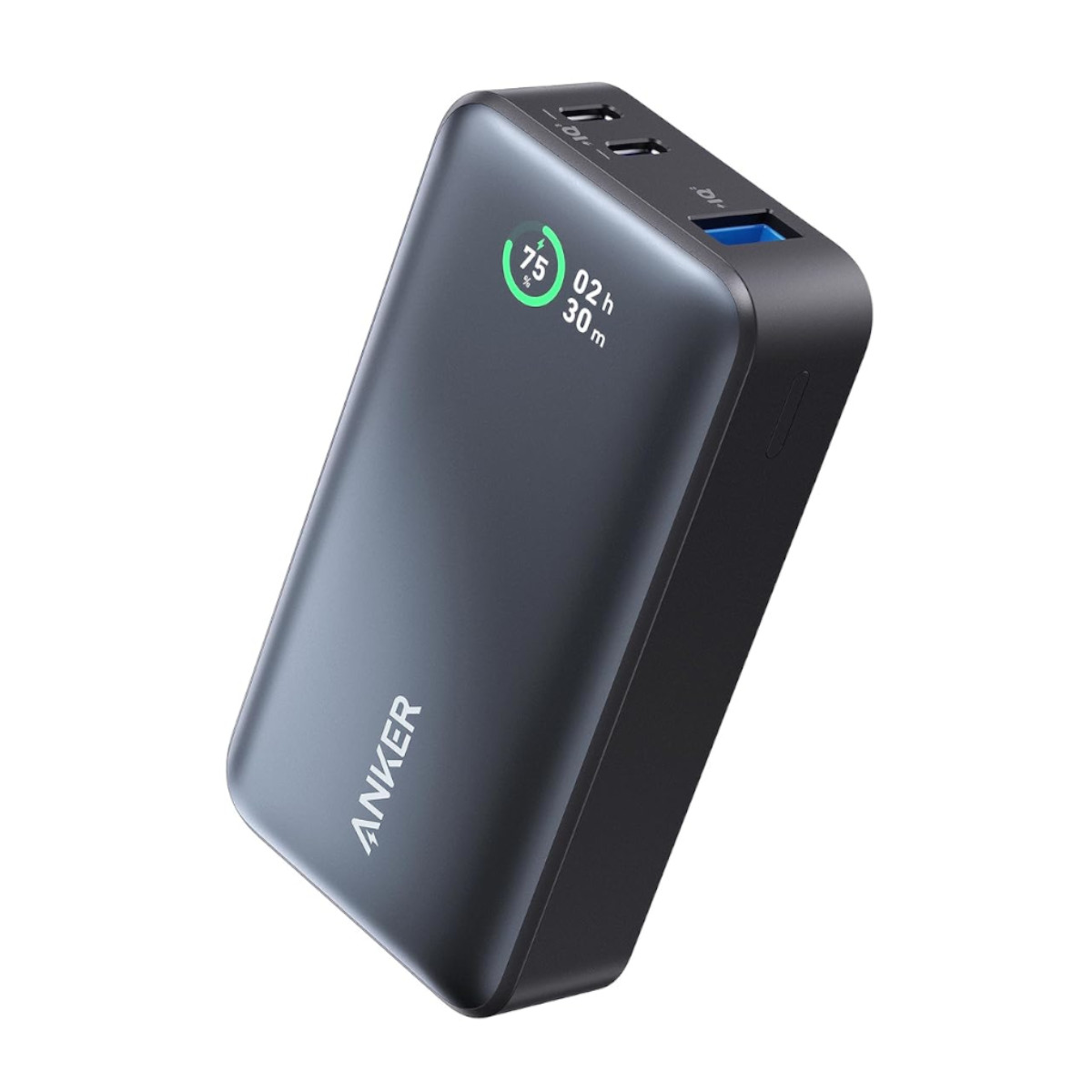 Foto 2 pulgar | Power Bank Anker 533 10,000mah 30w Pd Negro Usb Dúo
