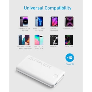 Foto 4 | Powerbank Anker 10,000mah Carga Rápida Bidireccional Violeta