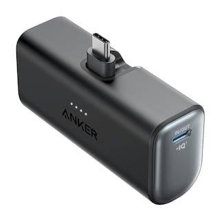 Foto 1 | Power Bank Nano USB-C Plegable Anker 5000 mAh 22.5 W Negro