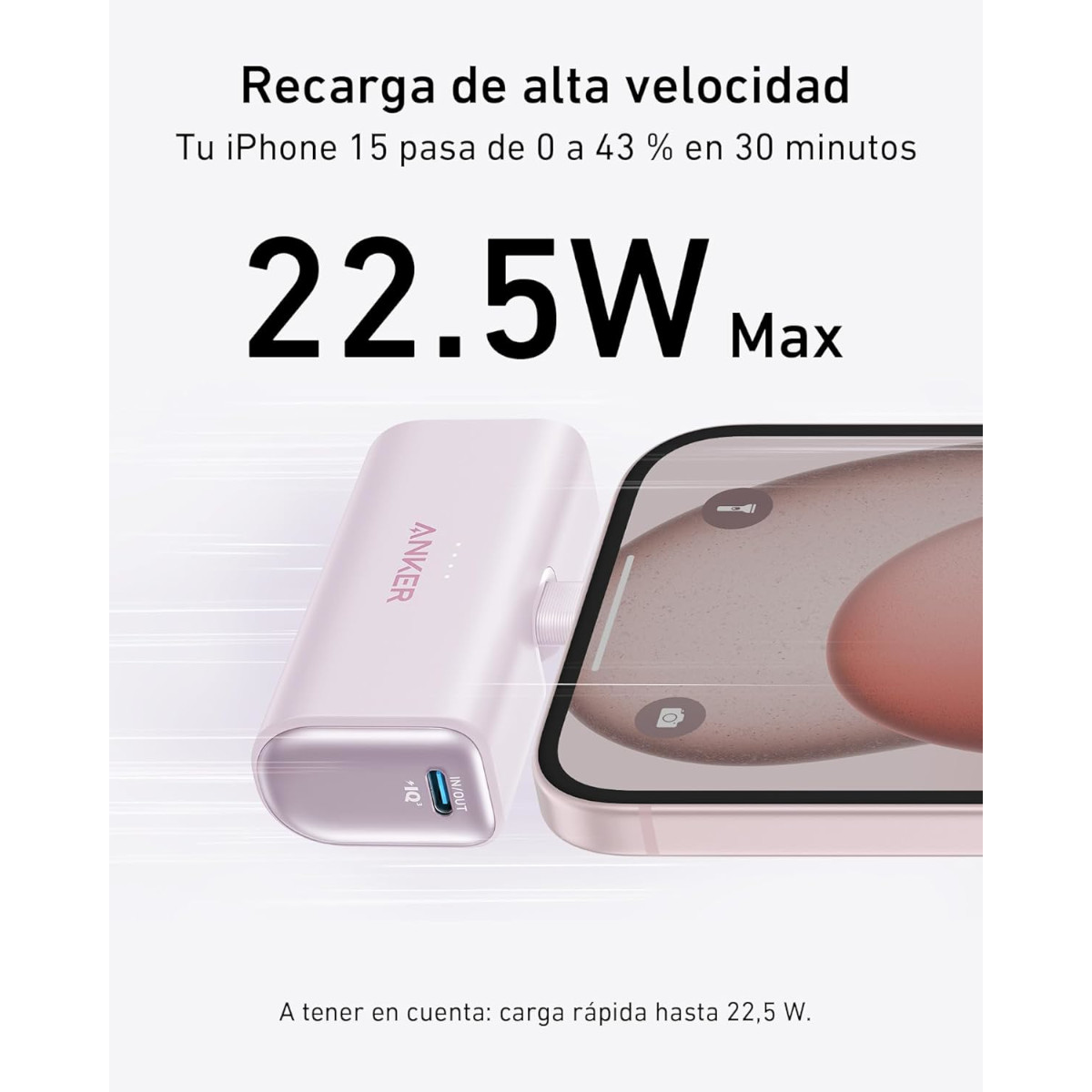 Foto 4 pulgar | Power Bank Anker 5000 mAh
