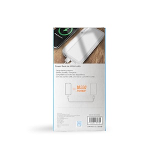 Foto 5 | Power Bank Para Dispositivos Con Cable Compatible Para Vuelos