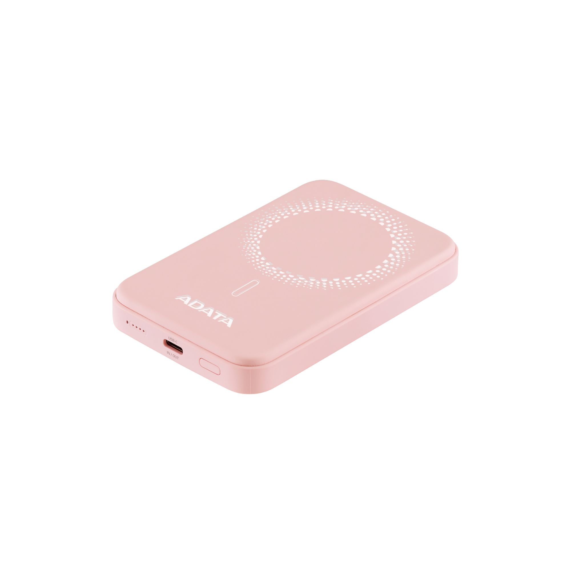 Foto 5 | Batería Portátil Adata R050 De 5,000 Mah, Inalámbrica, Usb-c, Rosa