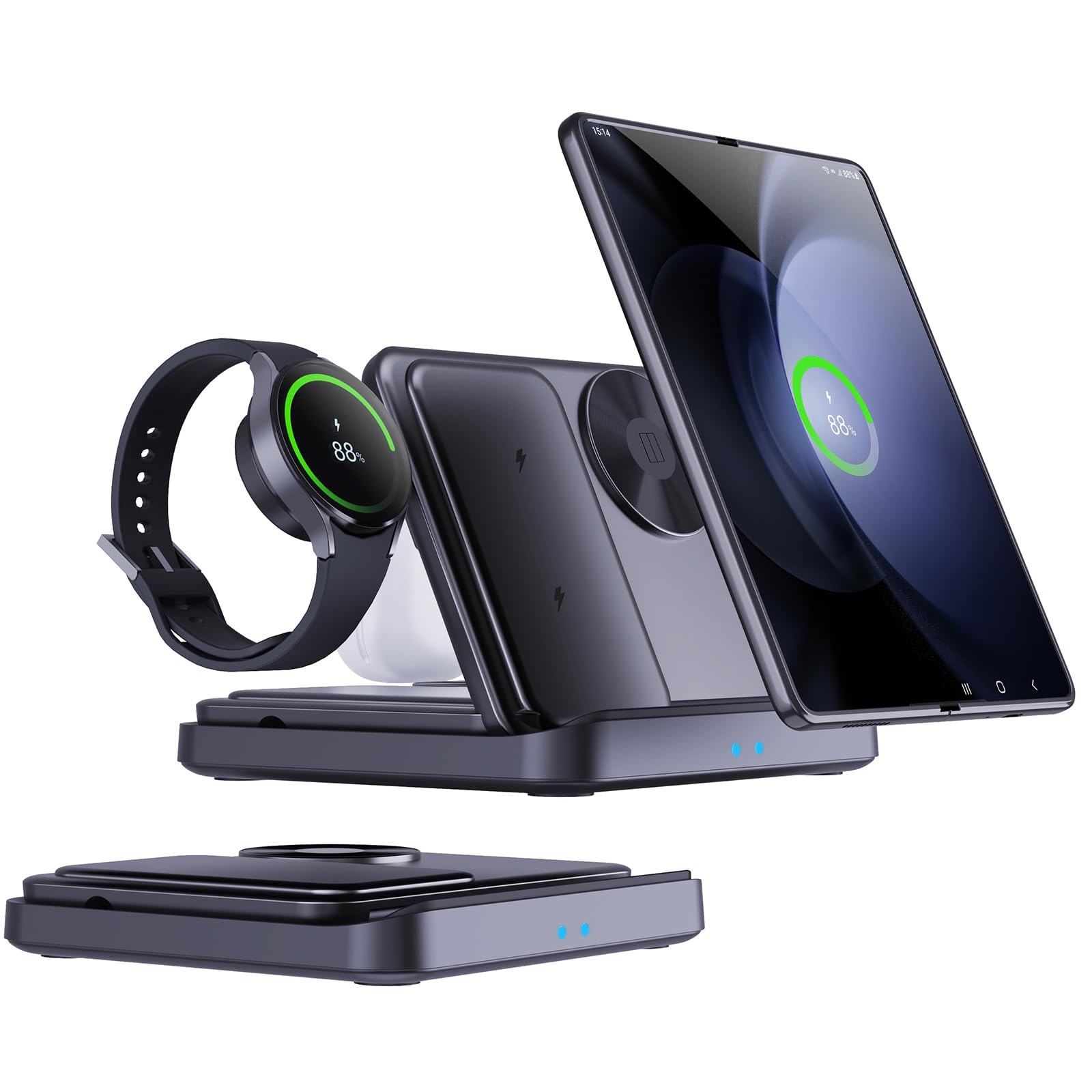 Foto 4 pulgar | Estación De Carga Inalámbrica Joyveva Para Samsung Z Fold 6/5 - Venta Internacional.