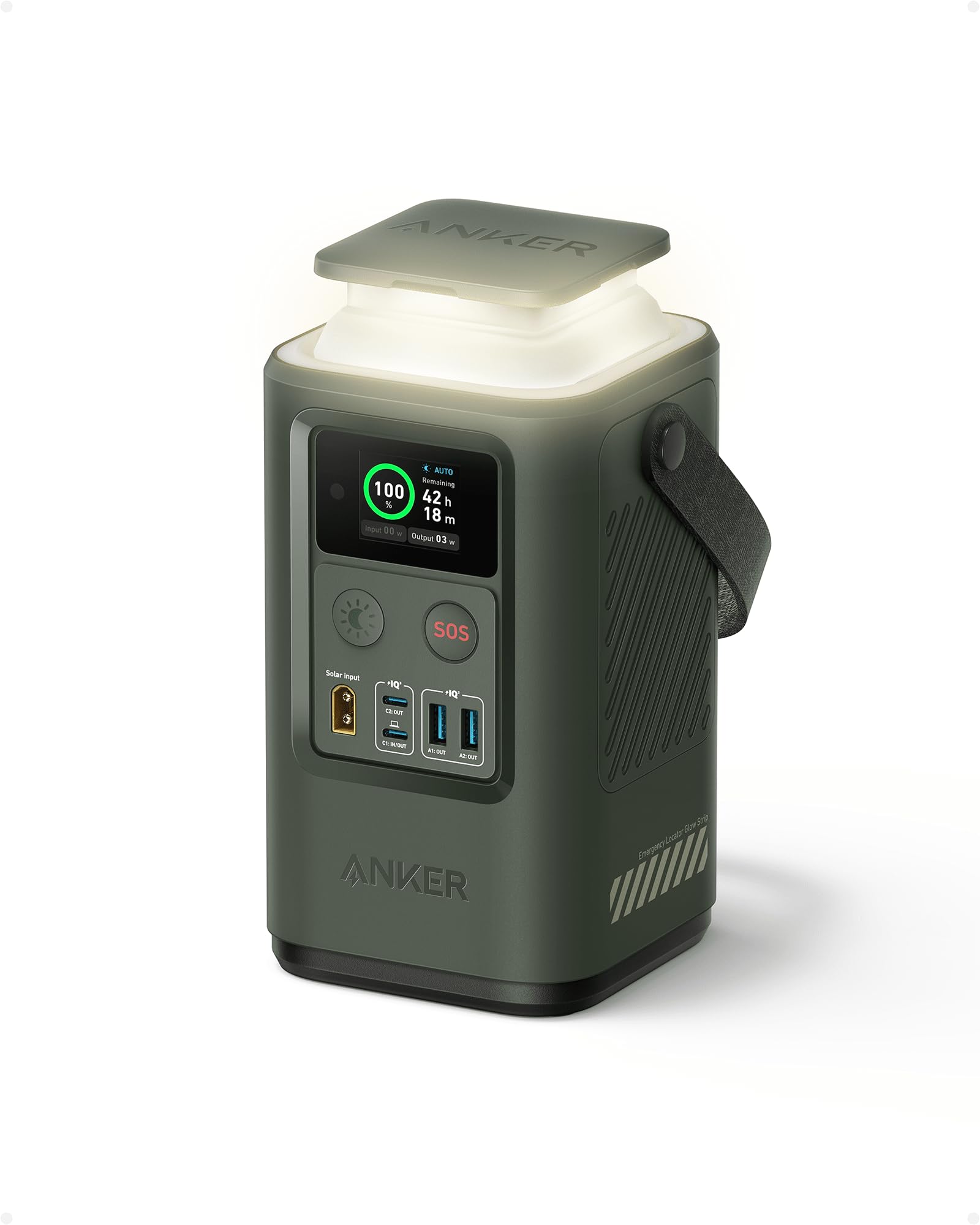 Foto 1 | Central Eléctrica Power Bank Anker De 60 000 Mah Y 87 W Con Panel Solar - Venta Internacional.