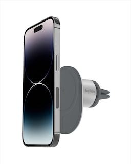 Foto 1 | Soporte Para Teléfono De Coche Belkin Magsafe Vent Mount Pro Gray Iphone 15 - Venta Internacional.