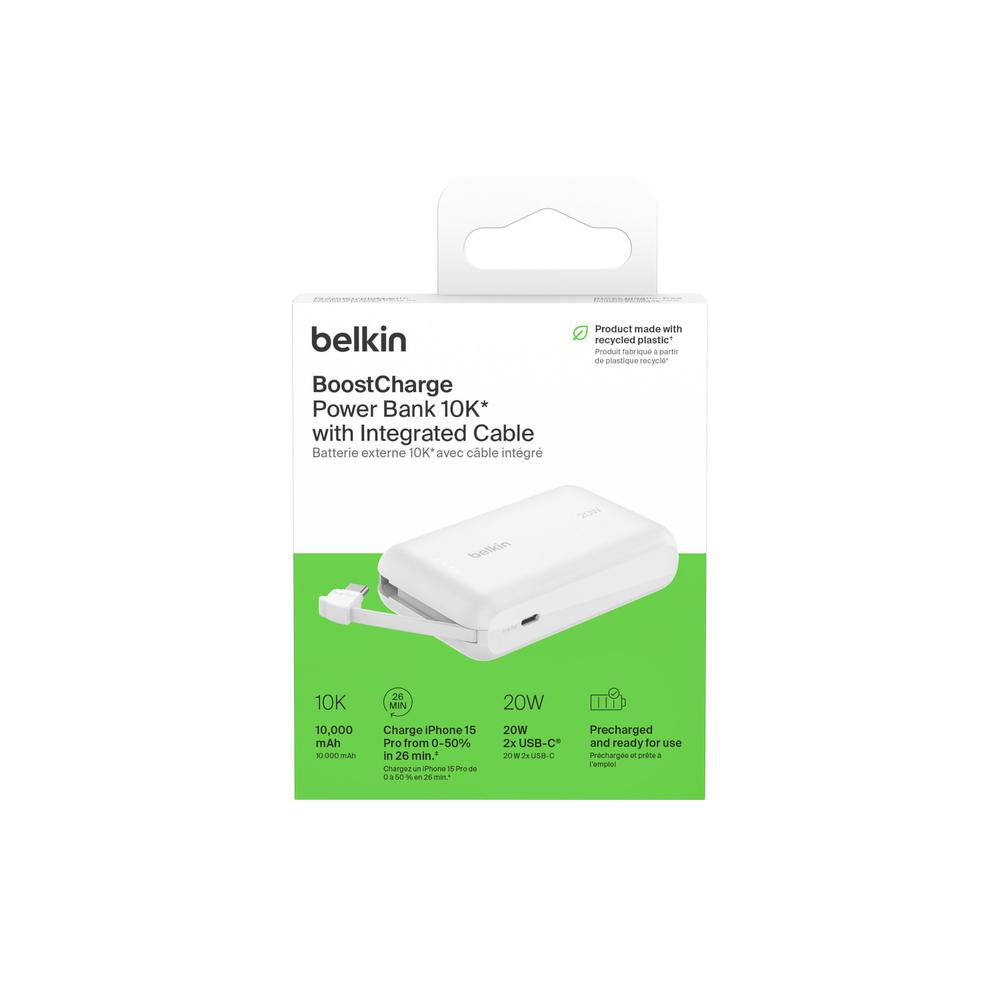 Foto 9 pulgar | Power Bank Belkin 10k Mah- 20w Usb C Integrado