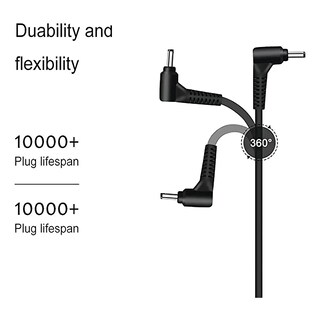 Foto 2 | Para Cargadores Para Laptops 4.0x1.7 20v-3.25a(65w) Lab.g Negro