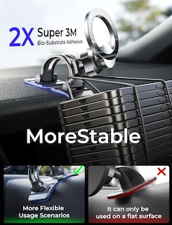 Foto 4 | Soporte Magnético Para Coche Lisen Para Iphone 12-16 Con Magsafe Purple - Venta Internacional.