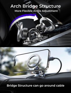 Foto 6 | Soporte Magnético Para Coche Lisen Para Iphone 12-16 Con Magsafe Purple - Venta Internacional.