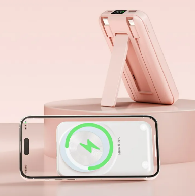 Foto 4 pulgar | Xtellar Mobile Power Con Carga Inalámbrica Magnética Y Soporte Multifuncional De 10000 Mah