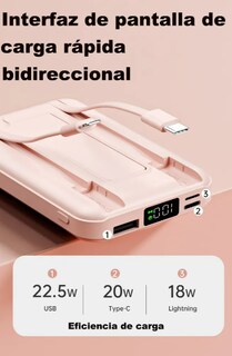 Foto 4 | Xtellar Mobile Power Con Carga Inalámbrica Magnética Y Soporte Multifuncional De 10000 Mah