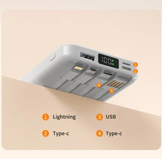 Foto 3 | Xtellar Power Bank Magnético 10000 Mah De Alta Capacidad Y Carga Rápida