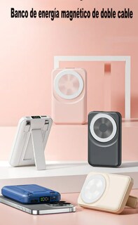 Foto 2 | Xtellar Mobile Power Con Carga Inalámbrica Magnética Y Soporte Multifuncional De 10000 Mah
