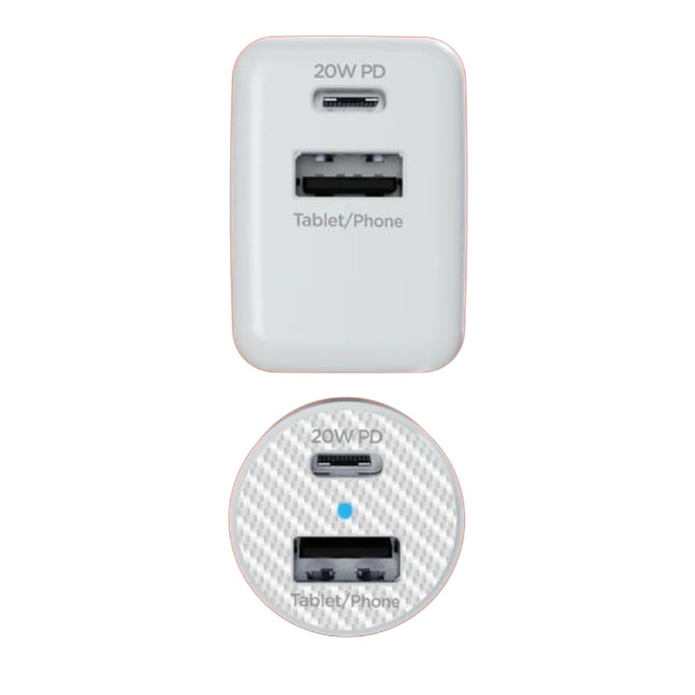 Foto 3 pulgar | Kit Cargador de Pared y Coche Doble USB-C Hypergear de 20W