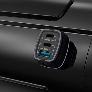 Foto 2 | Cargador de Auto Devia Carga Rápida 115 W USB + 2T-C Negro