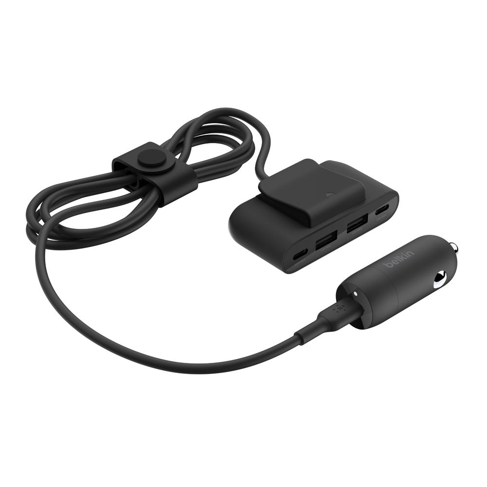 Foto 4 pulgar | Cargador de Coche Belkin 30w USB-C más Cable USB-C a USB-C