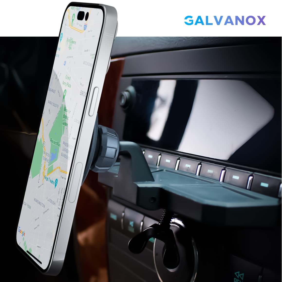 Foto 4 pulgar | Soporte para Teléfono con Ranura Para Cd De Coche Galvanox Magsafe - Venta Internacional