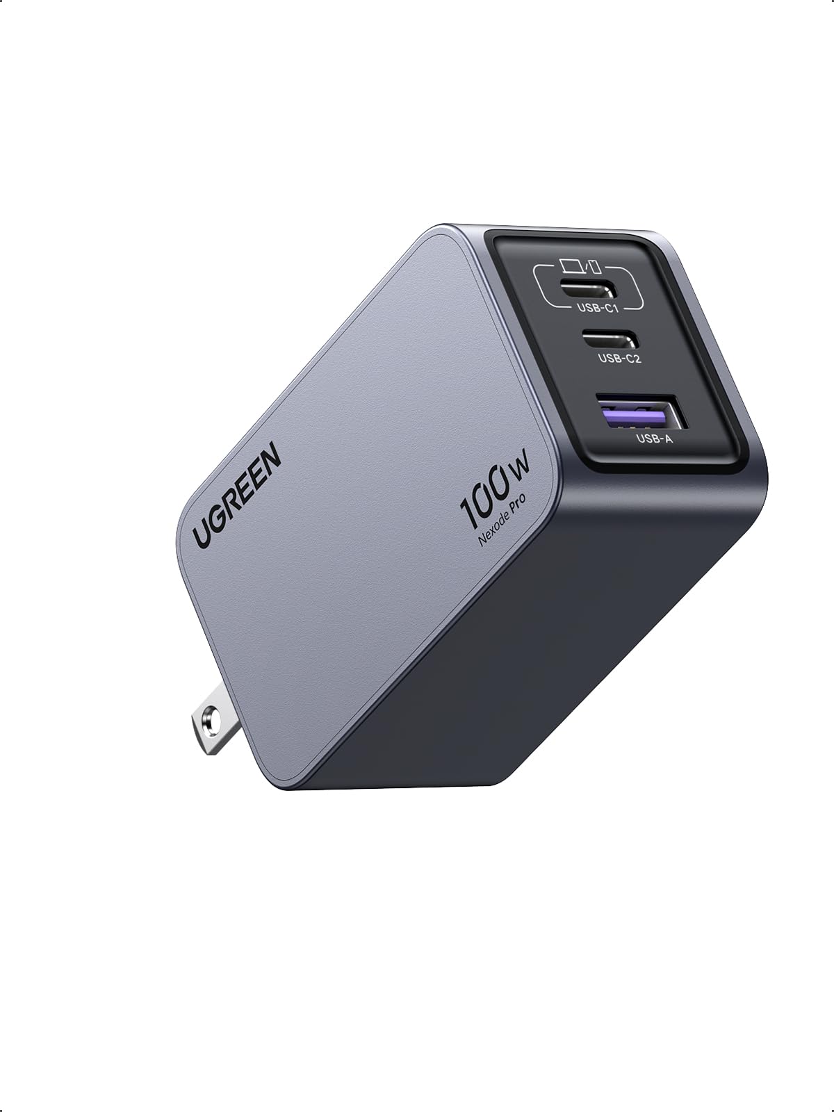 Cargador Ugreen Nexode Pro 100w Usb C de 3 Puertos Gan para Macbook - Venta Internacional $1,233
