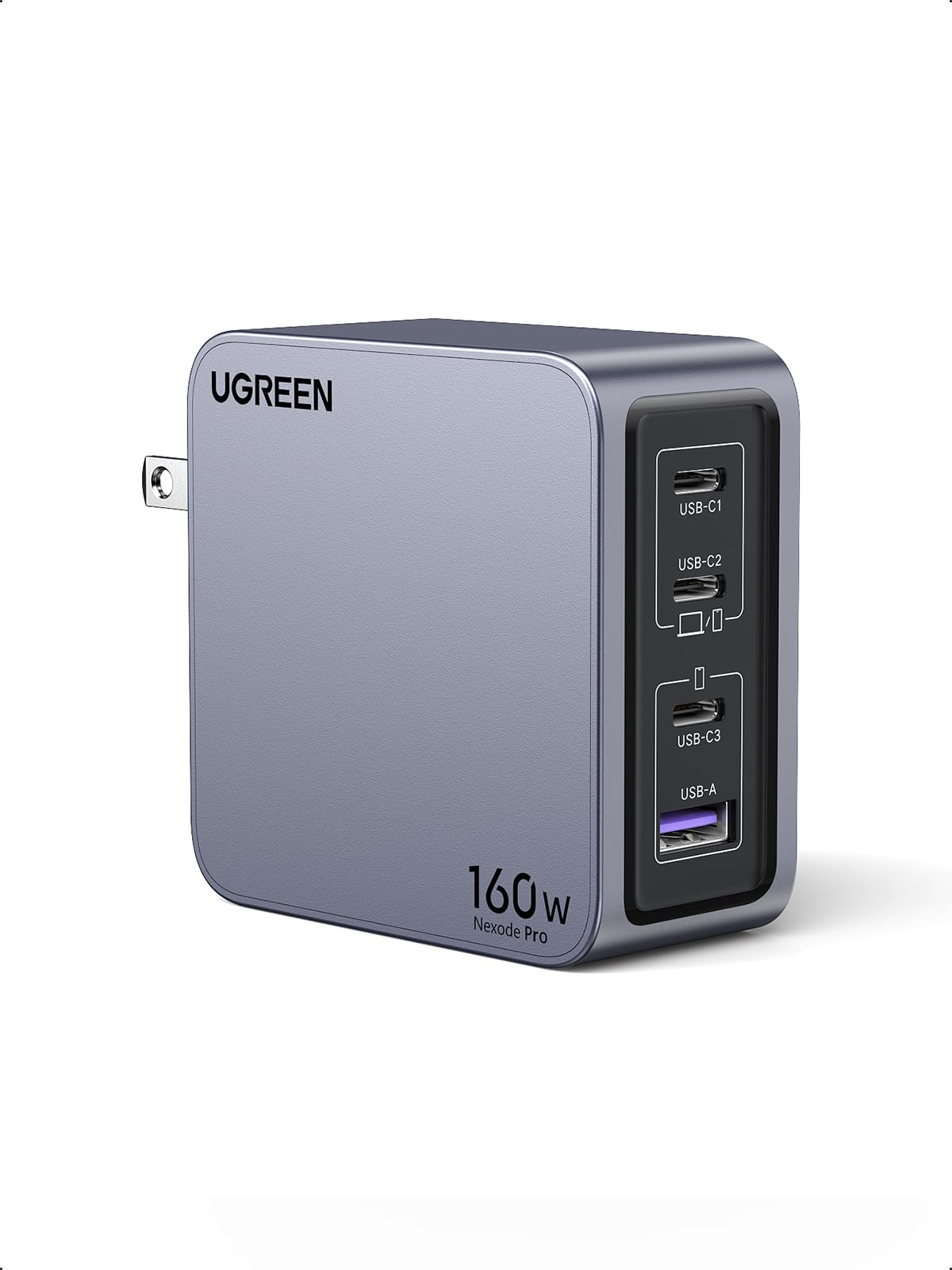 Cargador Ugreen Nexode Pro 160 W Usb C 4 Puertos Pd 3.1 Gan Macbook - Venta Internacional $3,838