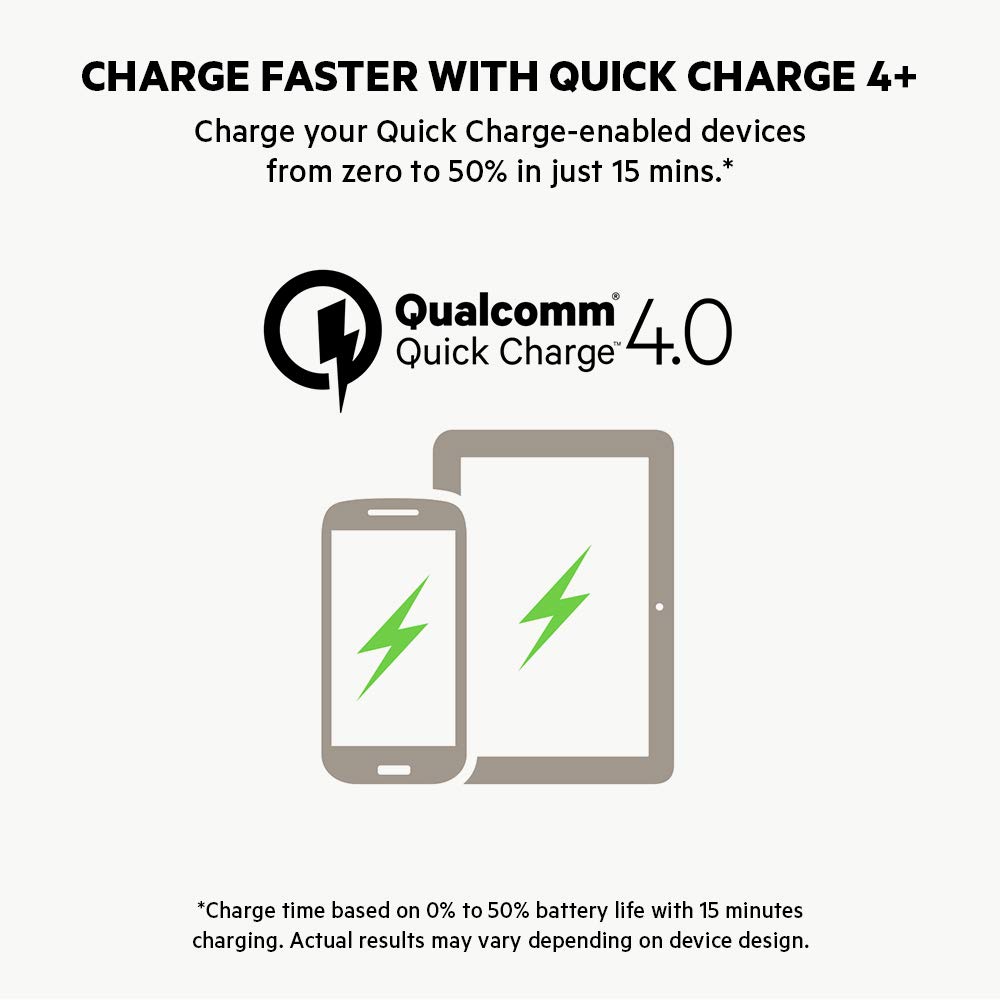 Foto 5 pulgar | Cargador Belkin Boost Charge 27 W Quick Charge 4+ Con Cable - Venta Internacional.