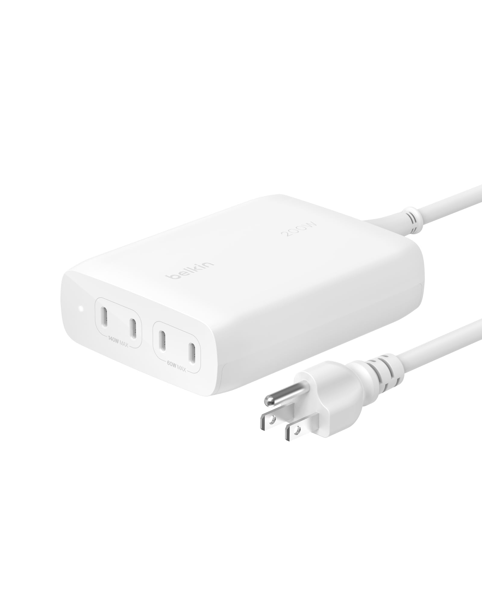 Foto 2 pulgar | Cargador De Pared Belkin Boostcharge Pro De 4 Puertos Usb-c De 200 W - Venta Internacional.