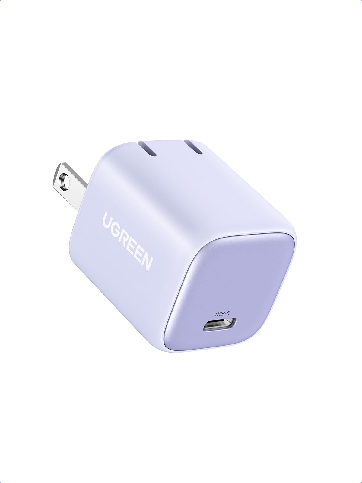 Foto 2 pulgar | Cargador Ugreen 30w Usb C Nexode Plegable Gan Pps Púrpura - Venta Internacional