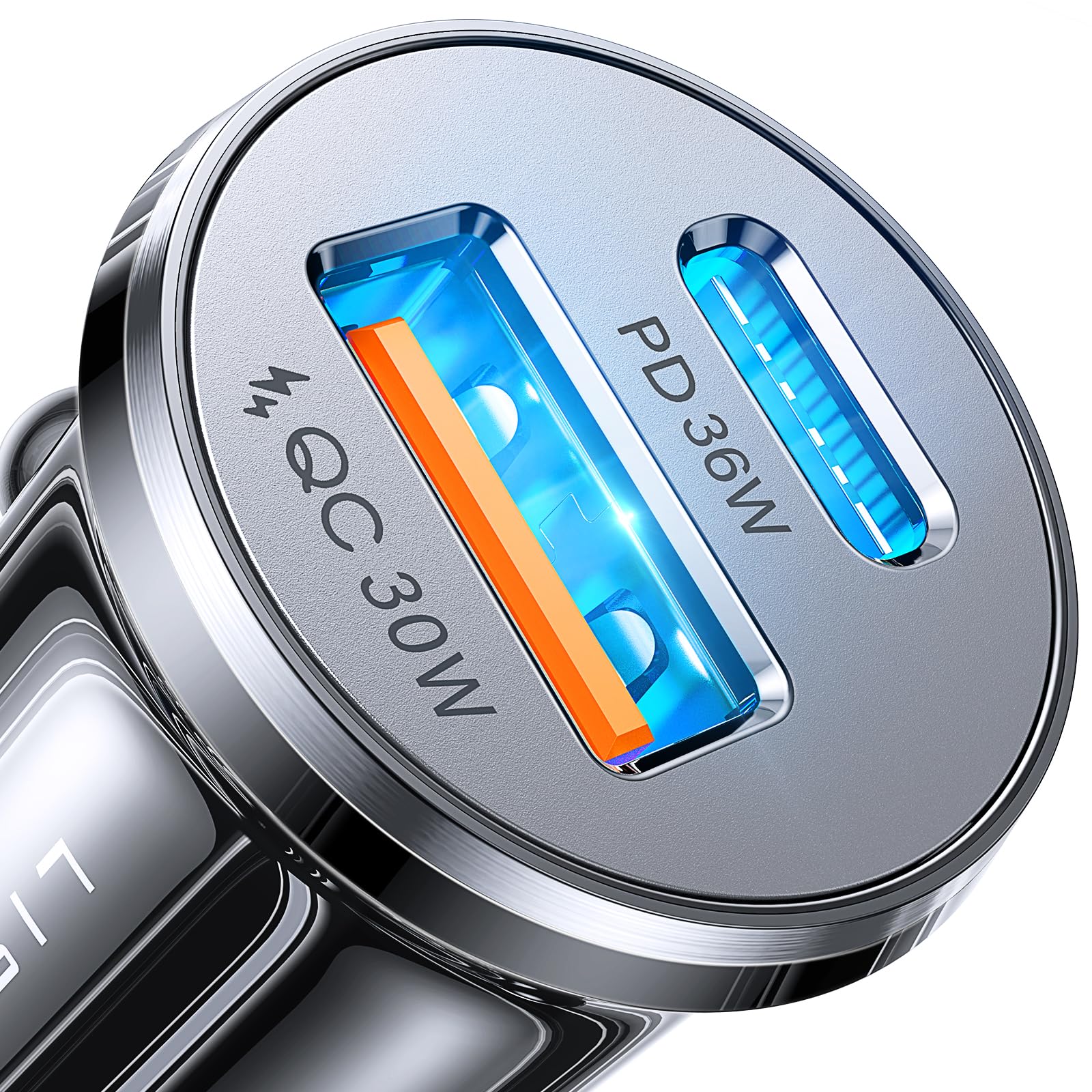 Cargador De Coche Lisen Super Fast De 66 W Usb C Con 36 W Para Iphone - Venta Internacional. $529