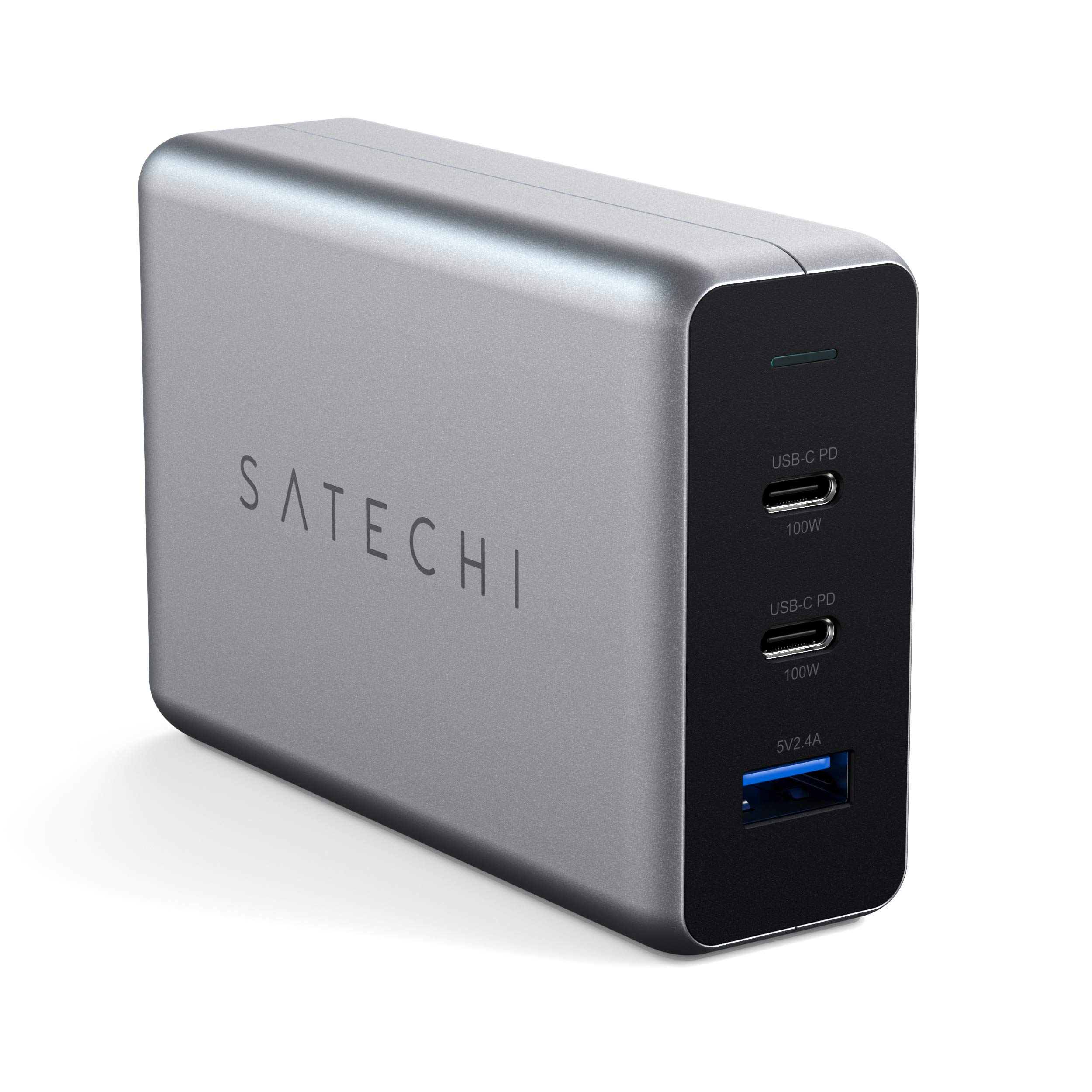 Foto 2 pulgar | Estación De Carga Satechi 100w Usb C Pd Gan Para Macbook Pro/air - Venta Internacional.