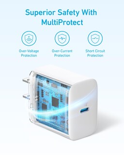 Foto 5 | Cargador Anker Usb C Fast Wall De 20 W Para Iphone/ipad 2022/2021 - Venta Internacional.