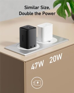 Foto 5 | Cargador Anker Nano De 47 W Con Puerto Usb C 2 Para Iphone Galaxy Black - Venta Internacional.