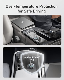 Foto 6 | Cargador De Coche Anker 535, 67 W, 3 Puertos, Usb-c Pd, Cargador Rápido Para Iphone 16 - Venta Internacional.
