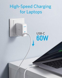 Foto 2 | Cargador Usb C Anker Powerport Atom Iii 60w Para Iphone Y Más - Venta Internacional.