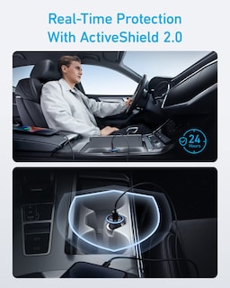 Foto 6 | Adaptador De Cargador De Coche Anker Usb-c De 52,5 W Con Poweriq 3.0 De 30 W - Venta Internacional.