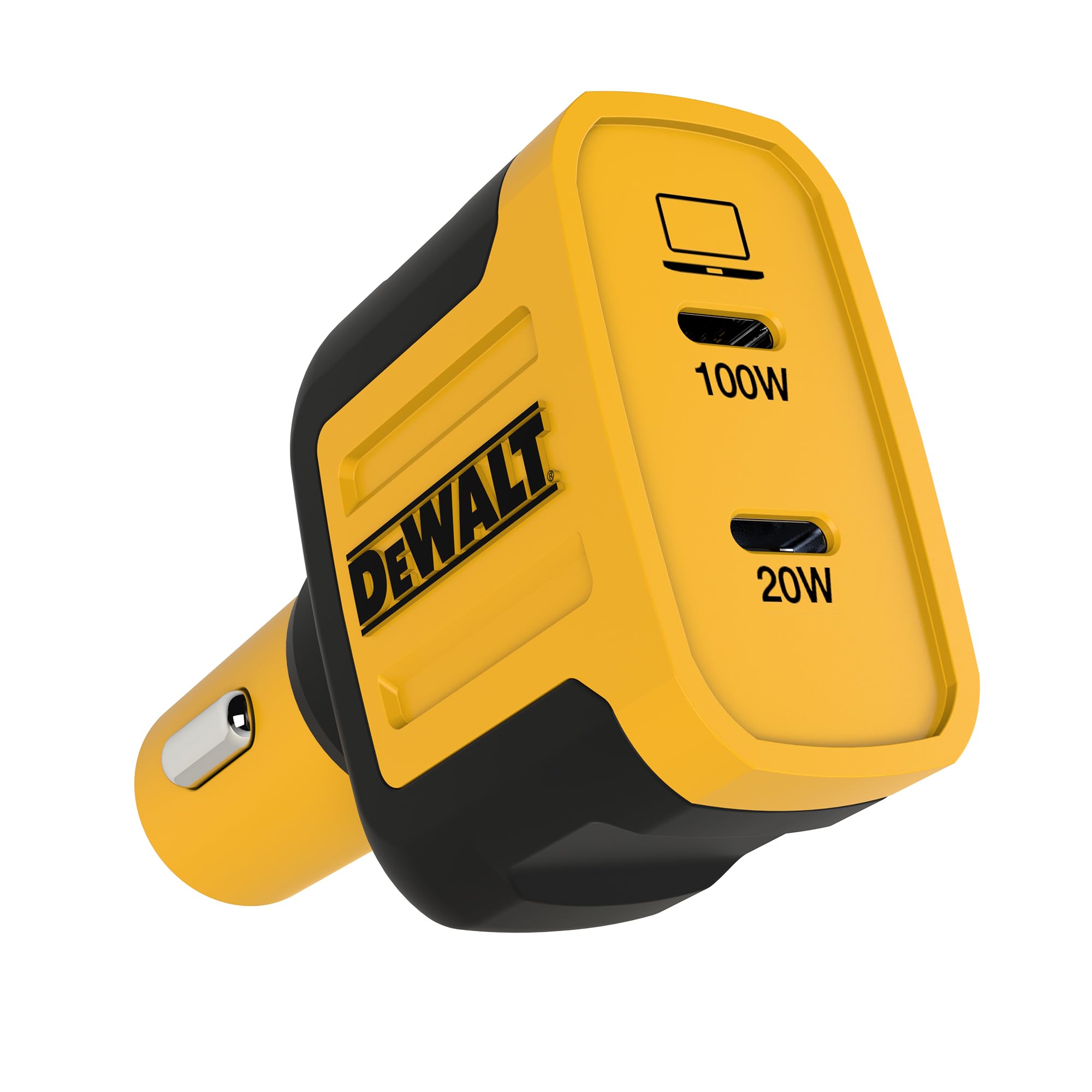 Cargador De Coche Dewalt Usb C 120w 2 Puertos Pd 3.0 Type C Pps - Venta Internacional.