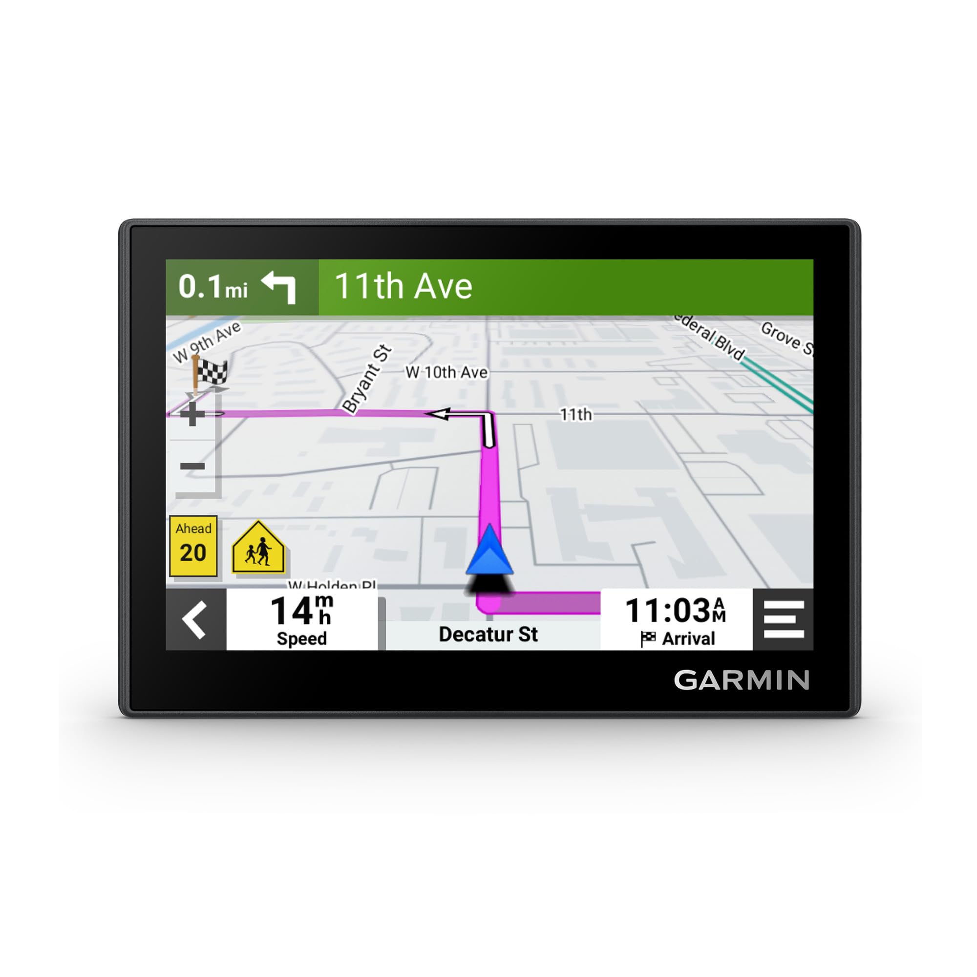 Foto 5 pulgar | Navegador Gps Garmin Drive 53 Con Cargador De Coche Kratos Power - Venta Internacional.