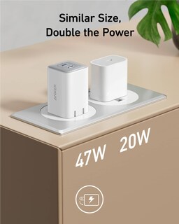 Foto 5 | Cargador Anker Nano De 47 W Usb C Con 2 Puertos Para Iphone Galaxy Pixel - Venta Internacional.