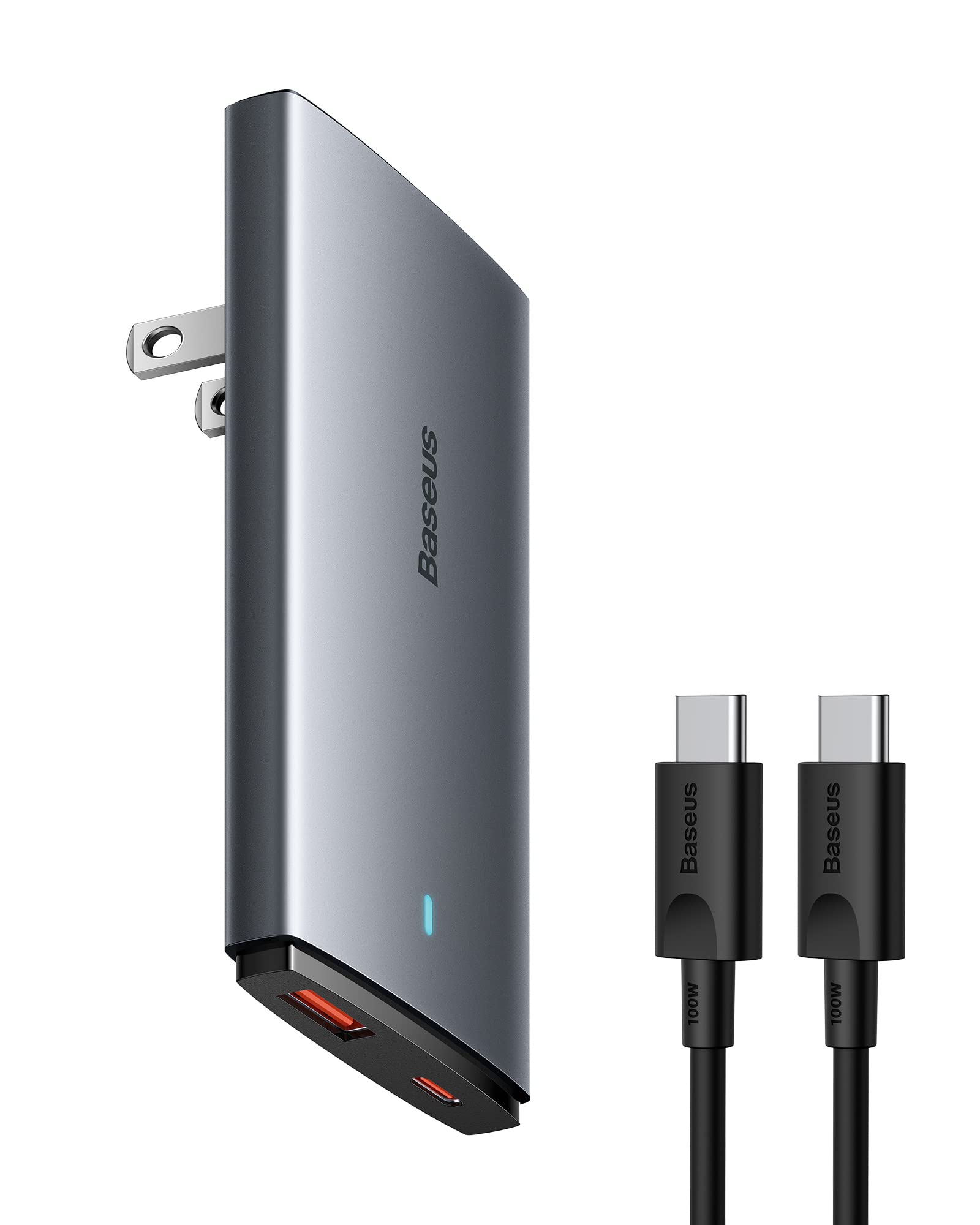 Foto 2 pulgar | Cargador De Pared Baseus Usb C Gan Ultrafino De 65 W Para Macbook - Venta Internacional.